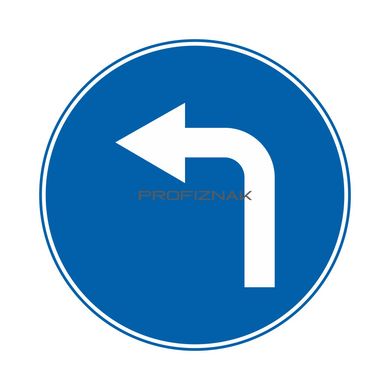 Дорожный знак круг металлический светоотражающий, д=600 мм
