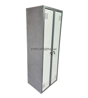 Шкаф металлический для одежды (ШОМ 2-2-300х1800)